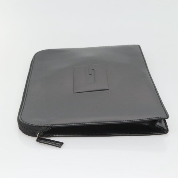GUCCI Document case Patent leather Black Auth am8564 - Picture 4 of 16
